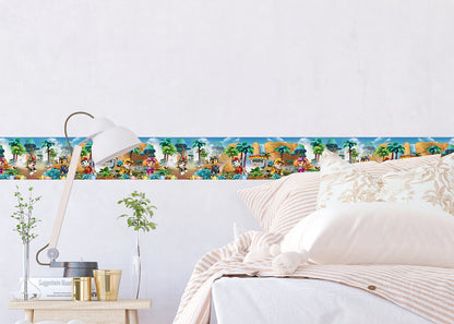 Paw Patrol Jungle Self-Adhesive Wallpaper Wall Border Roll (H x W) 0.138m x 5m