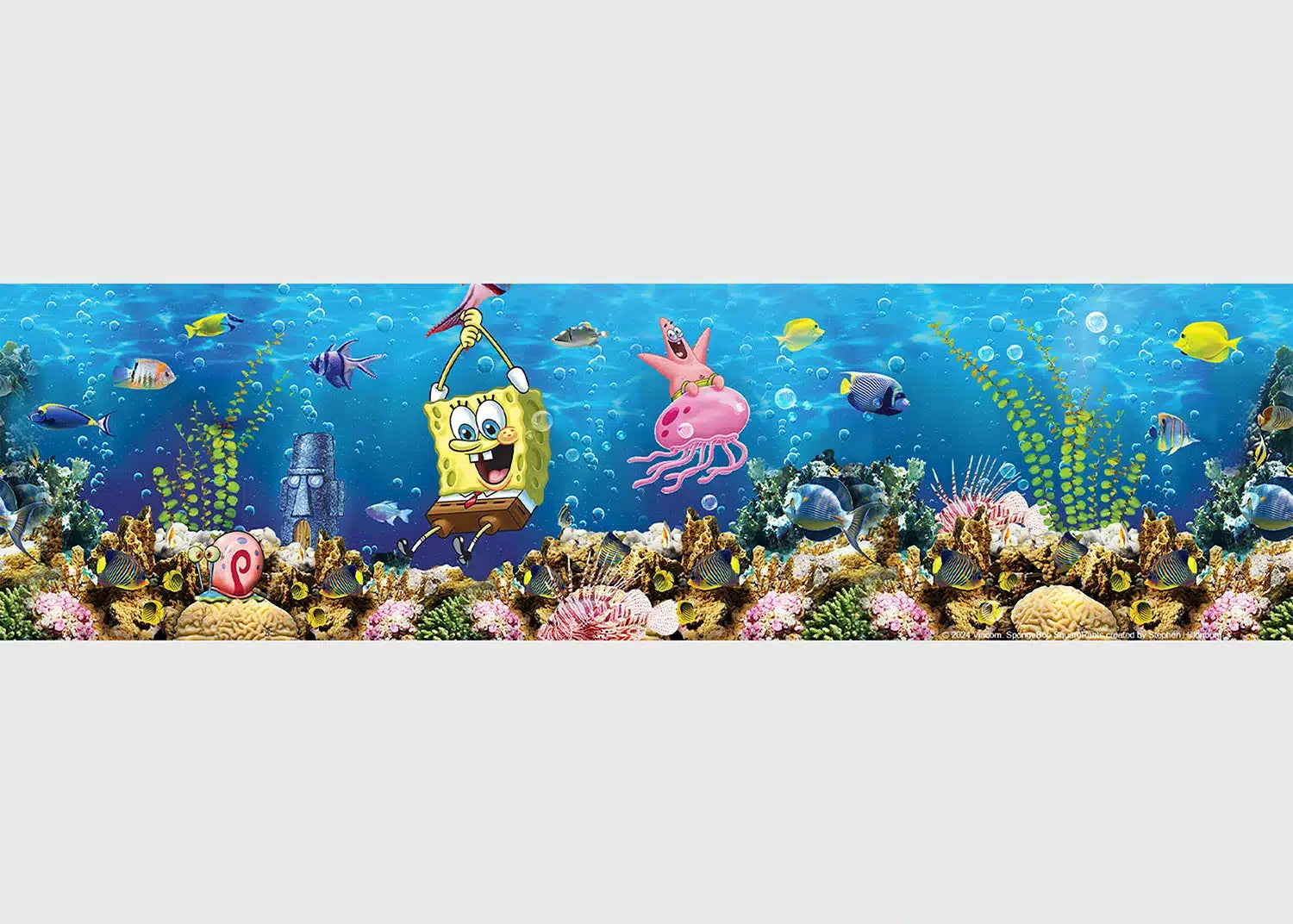SpongeBob SquarePants Self-Adhesive Wallpaper Wall Border SpongeBob SquarePants
