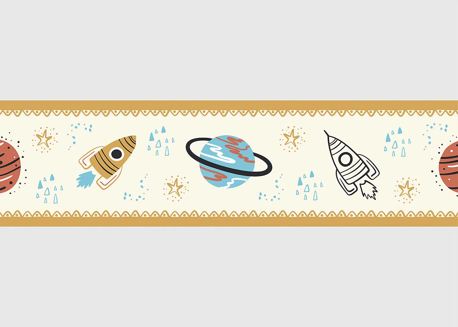 Space  Self-Adhesive Wallpaper Wall Border Agdesign