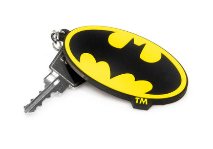 DC Batman Logo Keyring Gifts Under 10 Pounds Keychain 11x3,5 cm