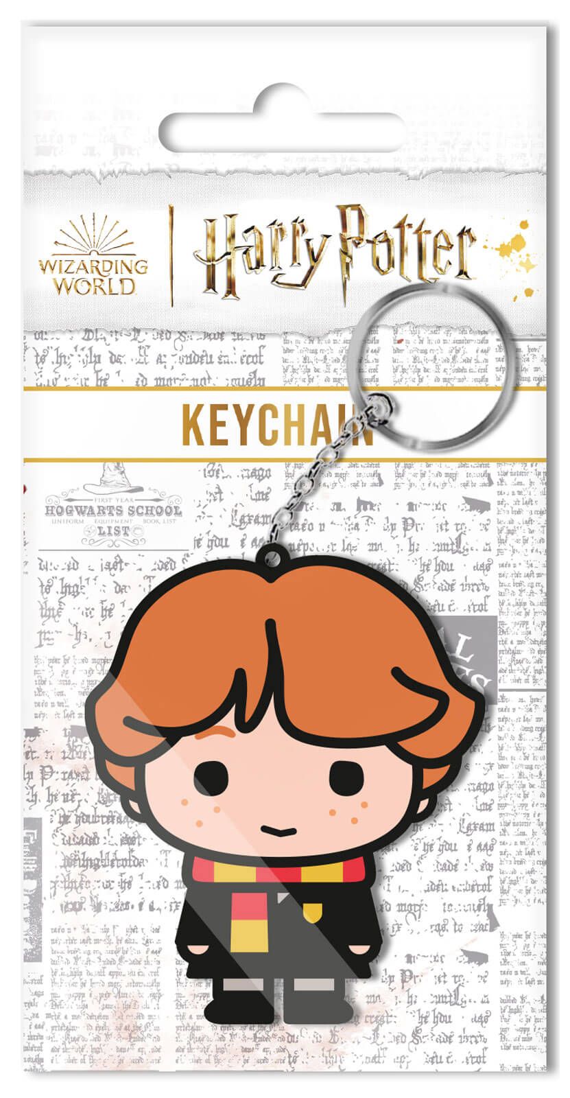 Harry Potter Ron Keyring Gifts Under 10 Pounds Keychain 10,5x4 cm