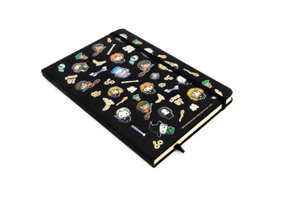 Harry Potter Black Diary Hogward Journal Film Gifts Hardcover A5 Chequered Movie Notebook 210x141 mm