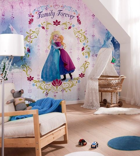 Disney "Frozen" Family Forever Elsa & Anna Non-Woven Wallpaper Mural 400 cm x 260 cm (157" x 102")