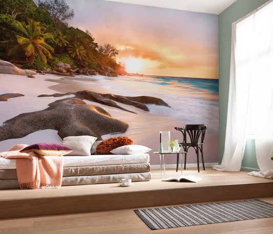 Beach photo wallpaper