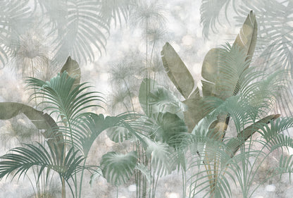 Paillettes Tropicales Botanical Dinning Room Botanical Non-woven photo wallpaper  (W x H) 368cm x 248cm (144" x 98")