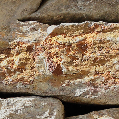 Grey and Orange Natural Stones Stone Non-Woven Wall Mural  (W x H) 368cm x 248cm (144" x 98")