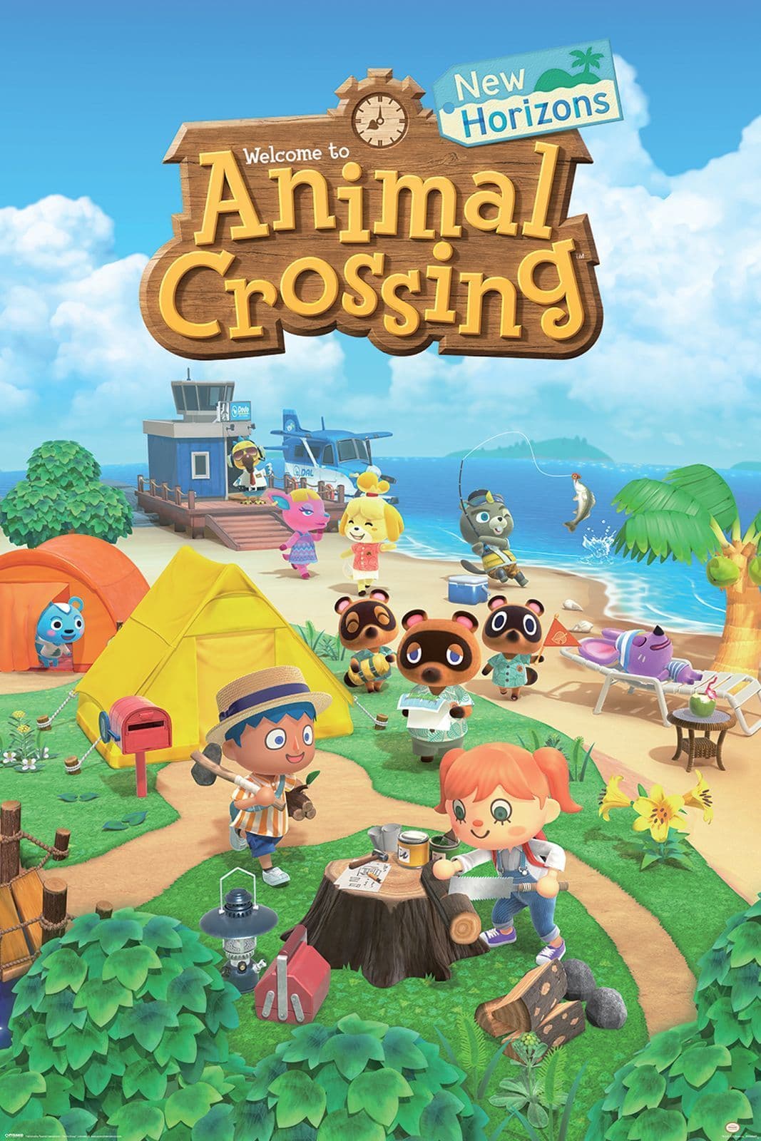 Animal Crossing New Horizons Poster 