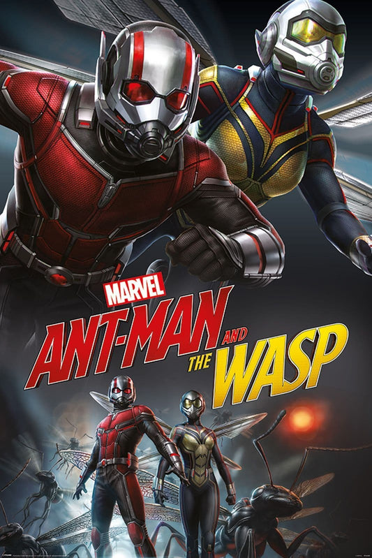 Marvel AntMan and Wasp Dynamic Poster Marvel