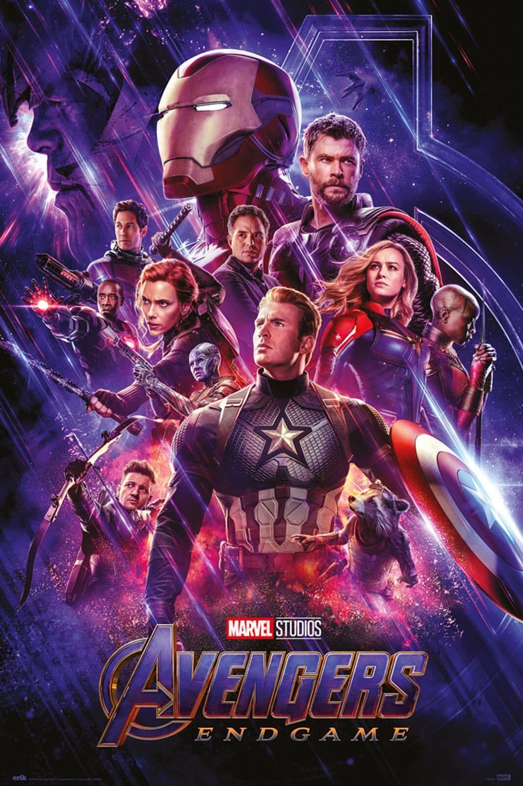 Avengers Endgame Captain America Poster Marvel