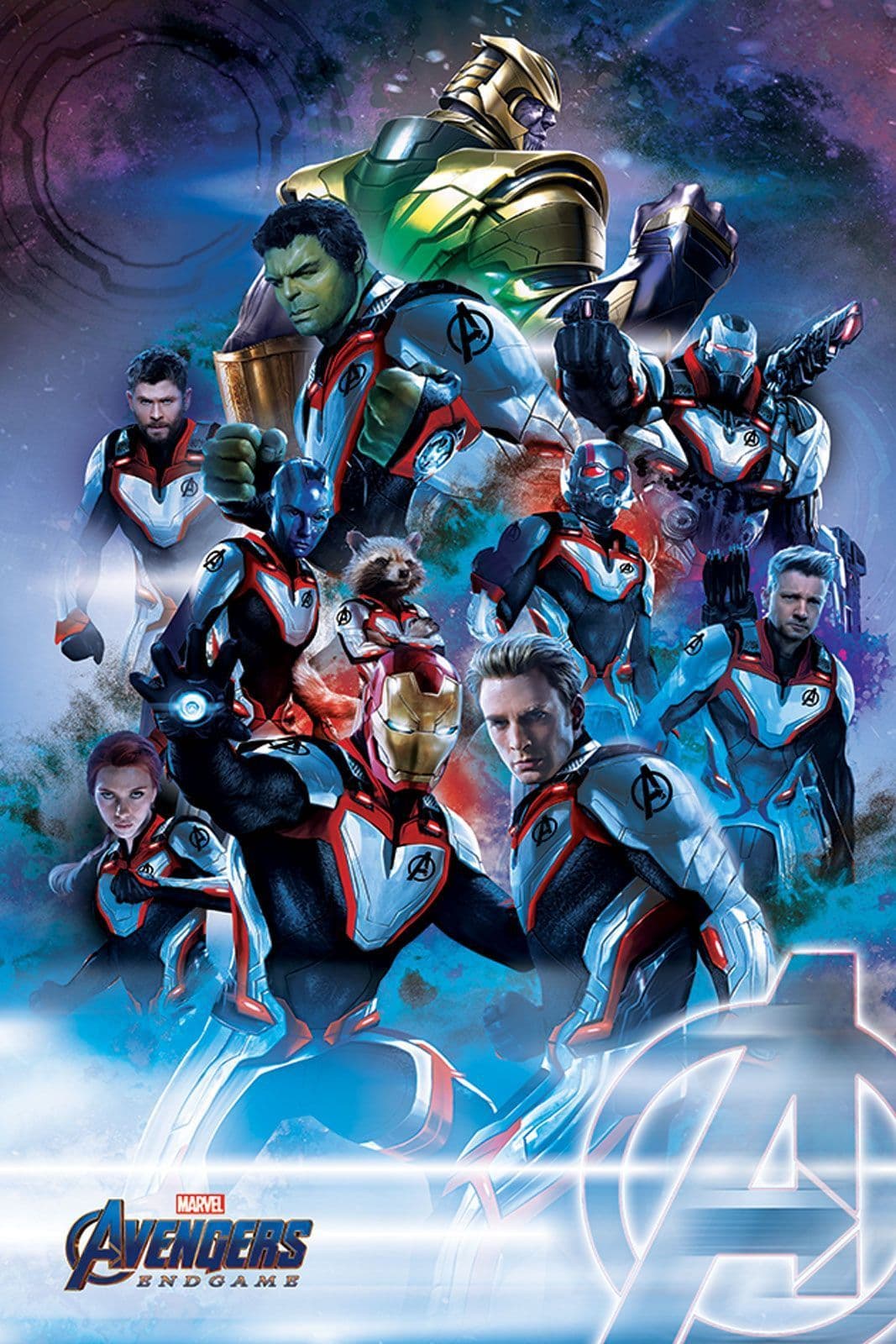 Marvel Avengers Endgame Quantum Realm Suits Poster Marvel