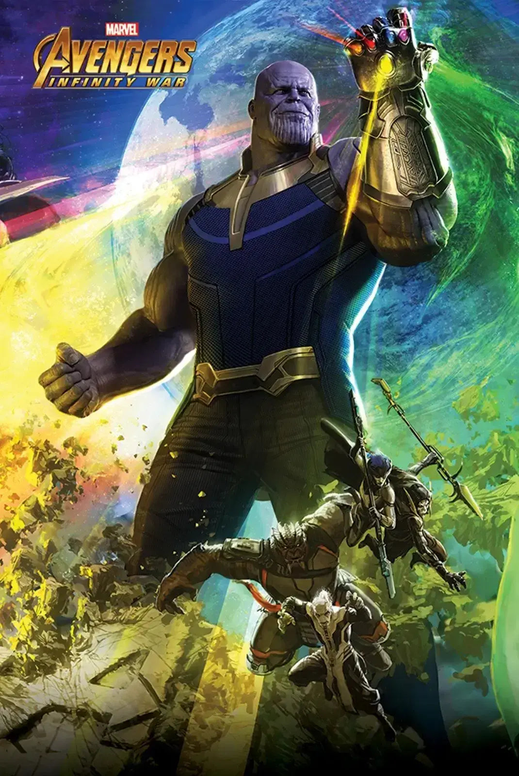 Marvel Avengers Infinity War Poster Marvel