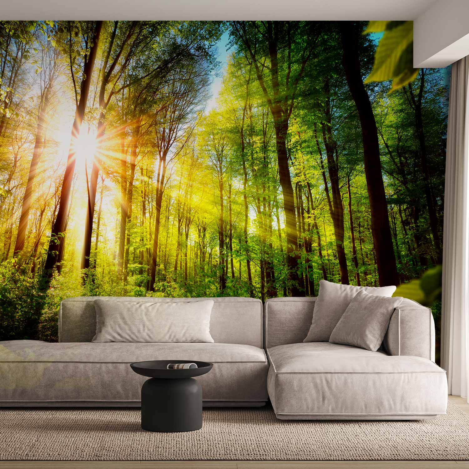 Wall Mural Forest Hideout Non-woven Photo Wallpaper b-B-0248-a-a