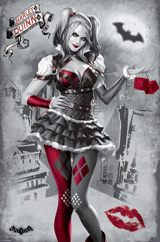 DC Comics Batman Arkham Knight Harley Quinn Poster DC Comics