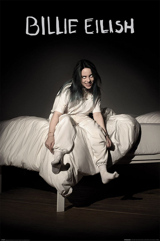 Billie Eilish When we all Fall Asleep where do we go Poster 