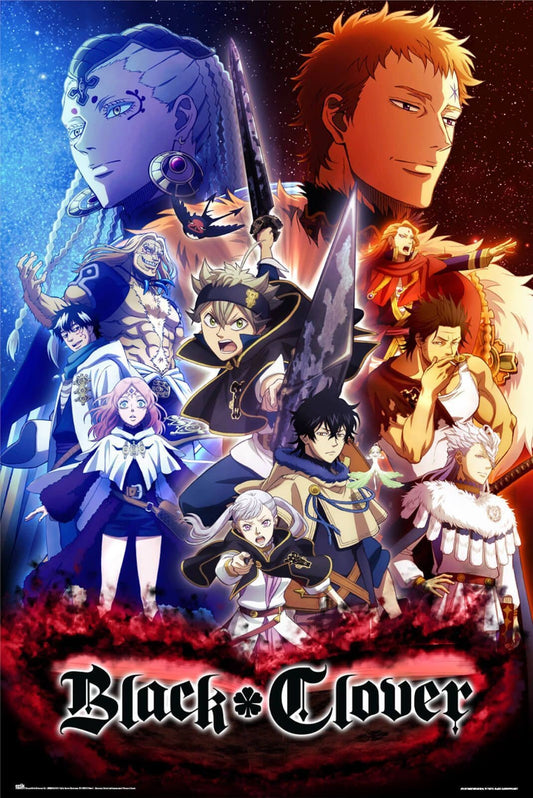 Black Clover Characters Poster 