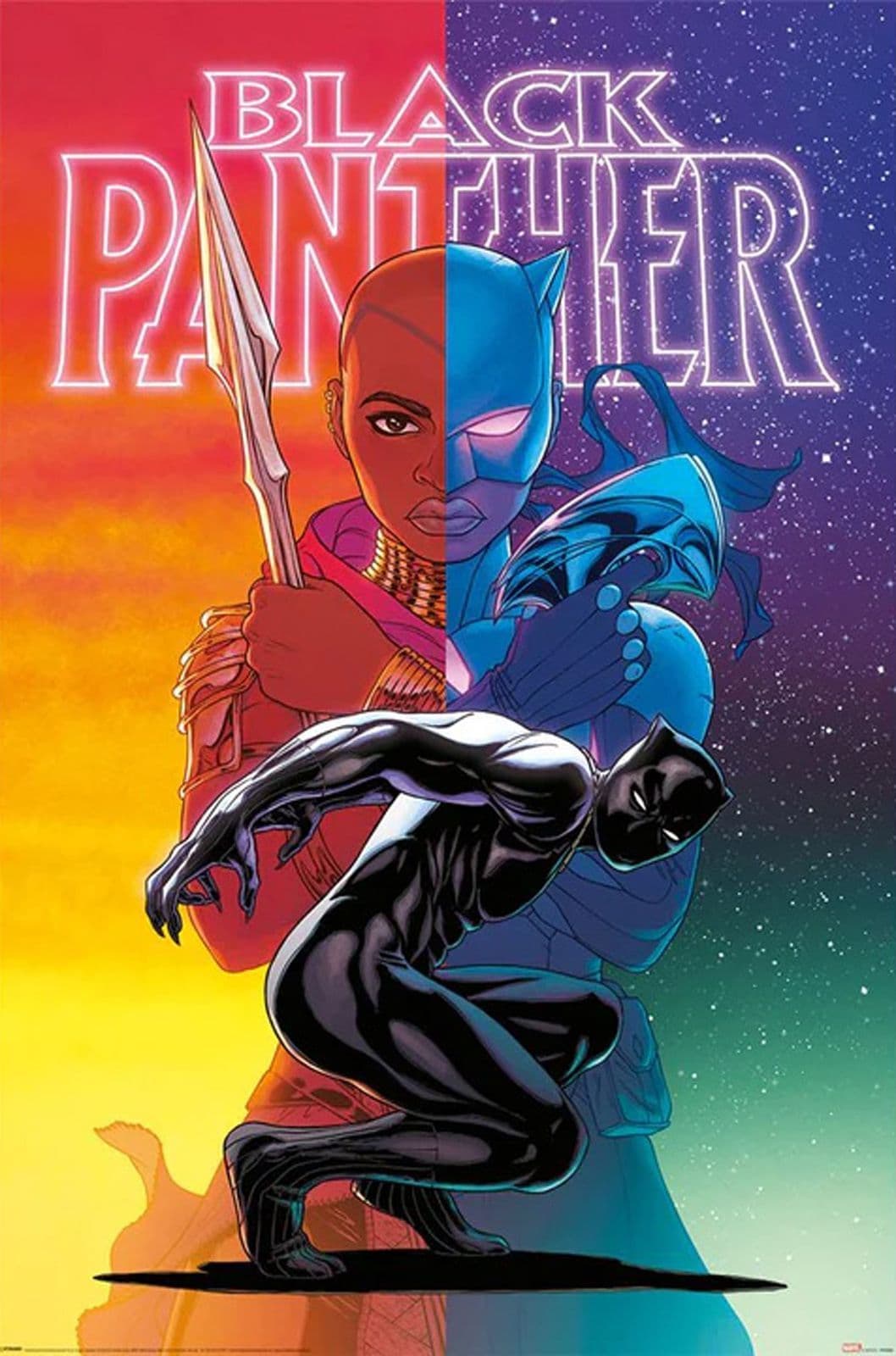 Marvel Black Panther Wakanda Forever Poster 