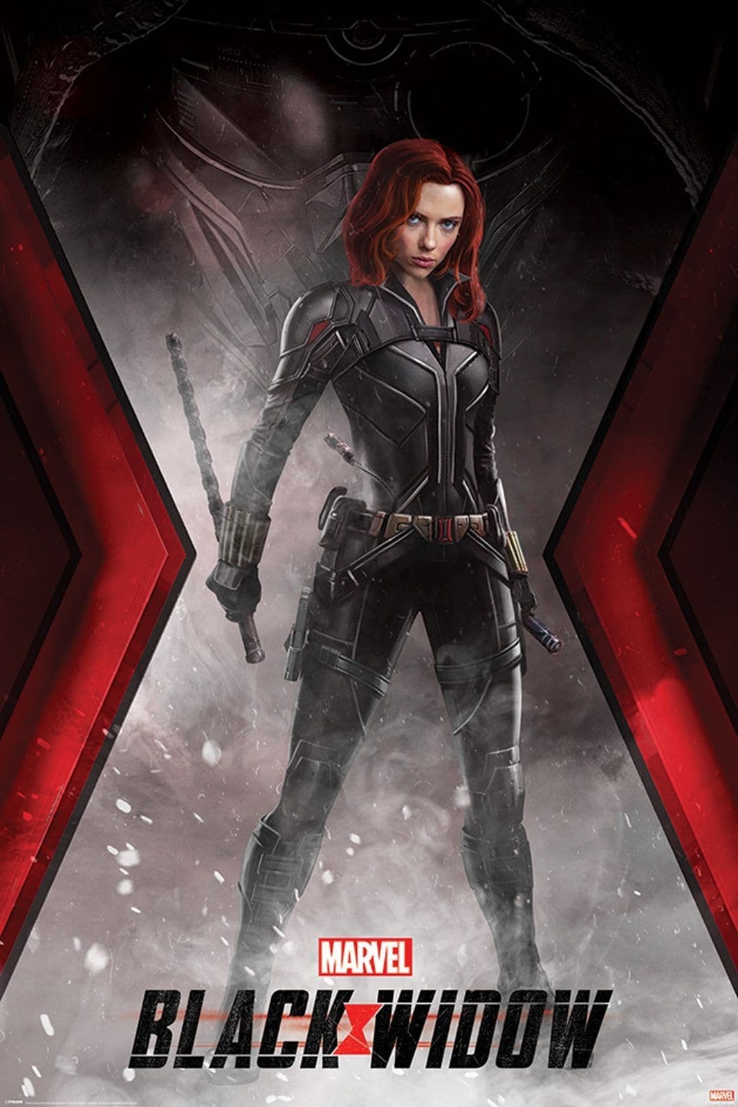 Marvel Black Widow Widowmaker Battle Stance Poster Marvel