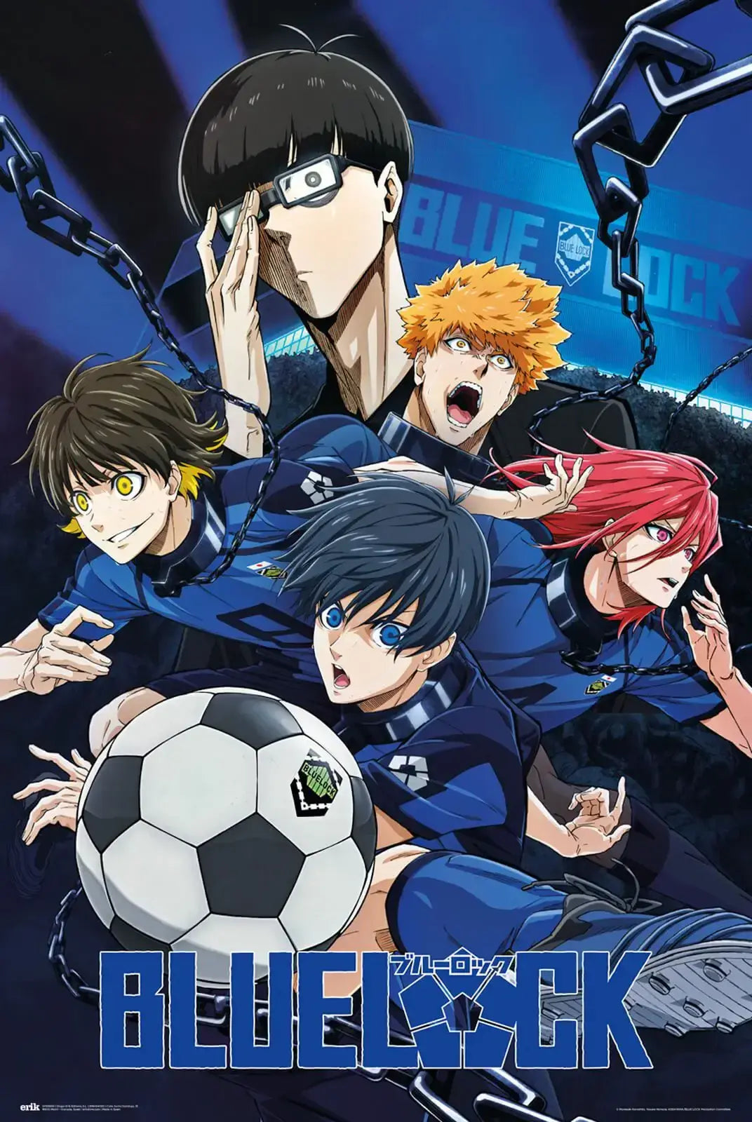 Blue Lock The Best Striker Poster Blue Lock