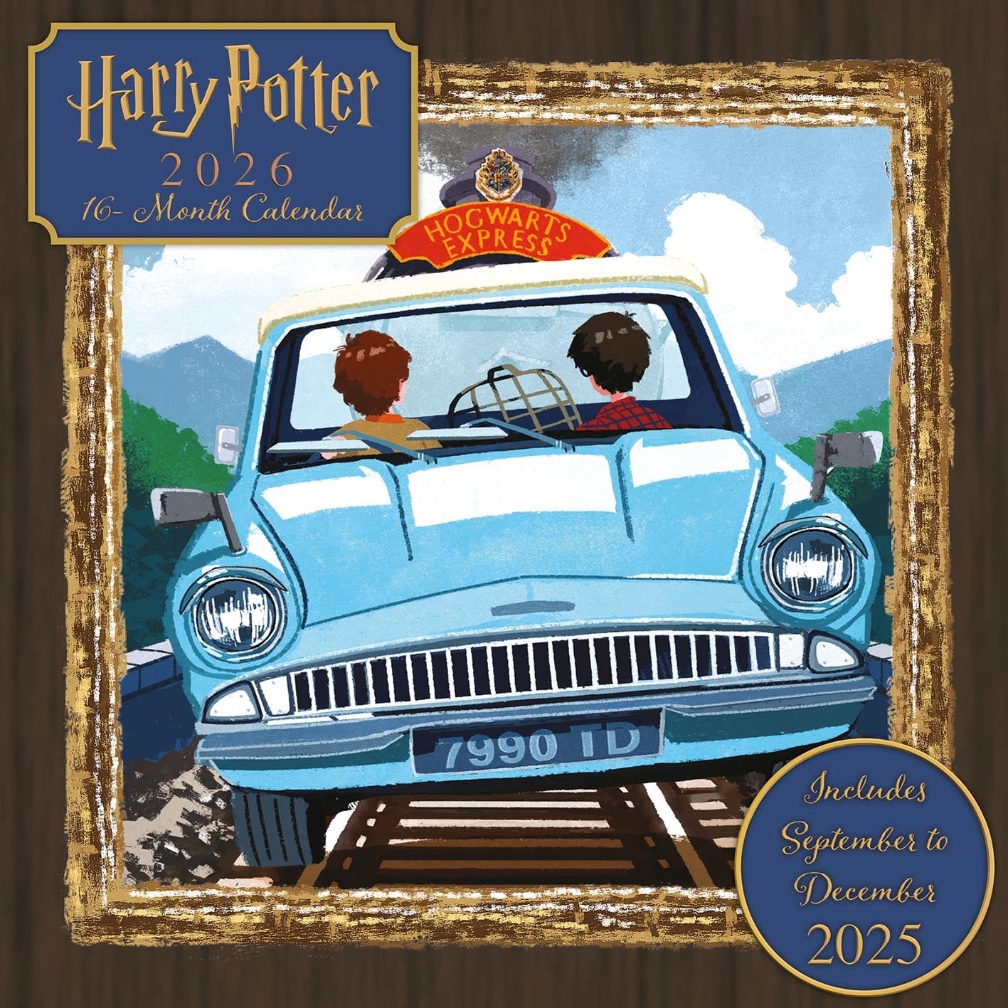 Harry Potter Animated 2026 SQUARE Calendar Harry Potter