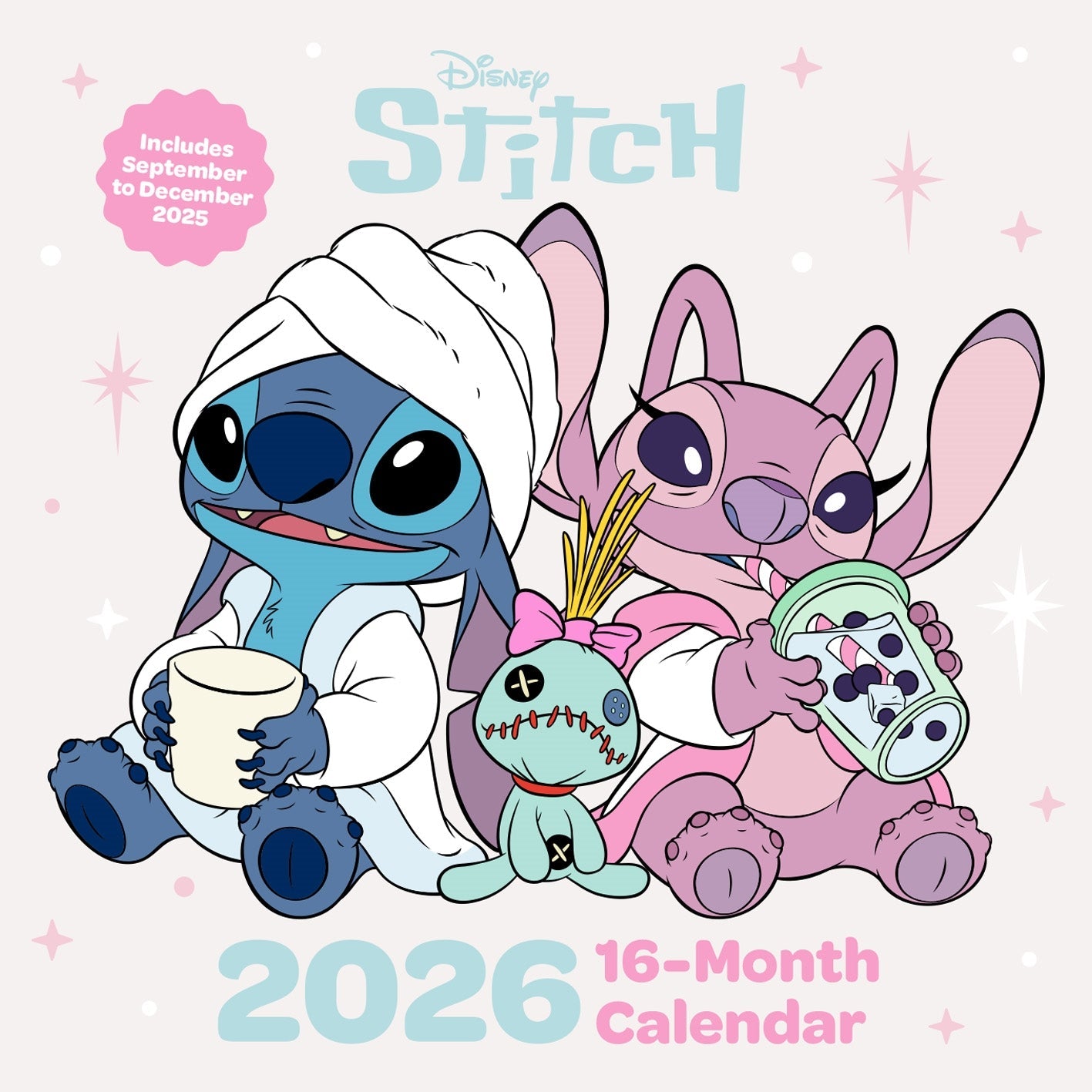 Disney LILO & STITCH 2026 SQUARE Calendar Disney