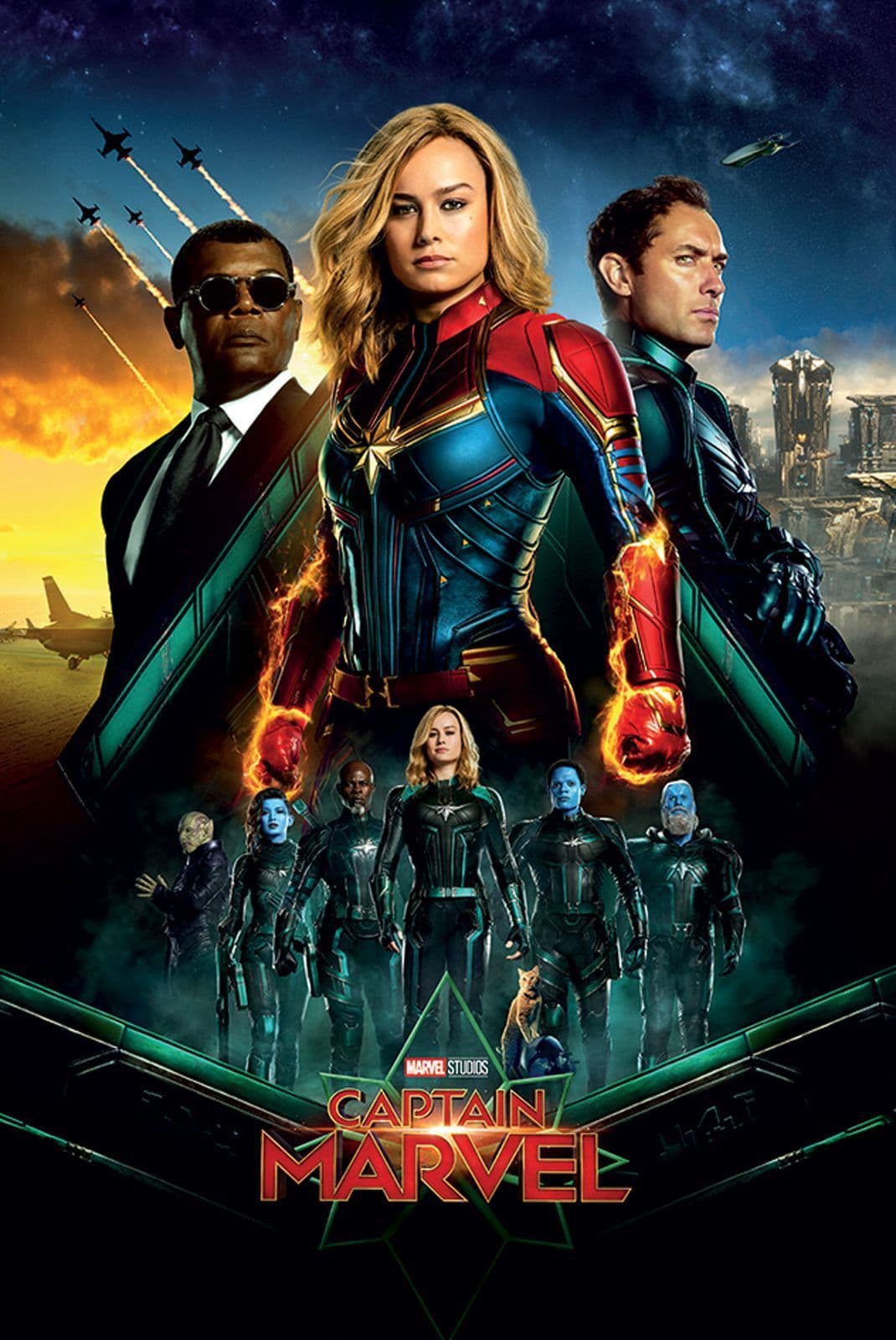 Marvel Captain Marvel Epic Poster Marvel