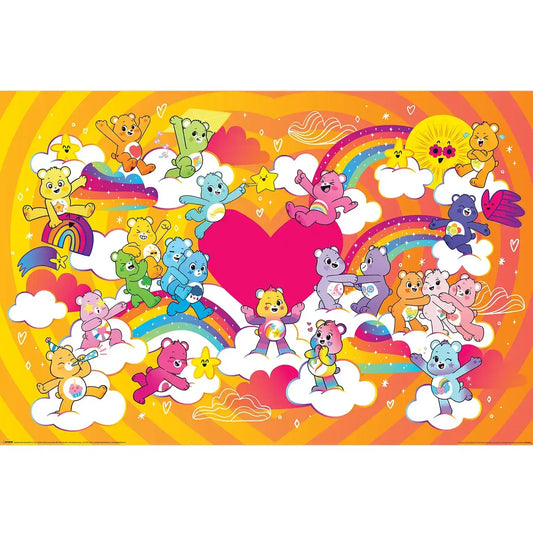 Care Bears Group Landscape Poster 