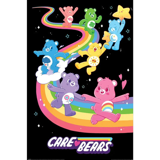 Care Bears We Love Rainbows Poster 