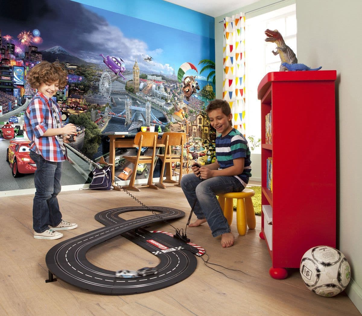 Disney Cars 2 Boy Bedroom Photo Wallpaper Disney