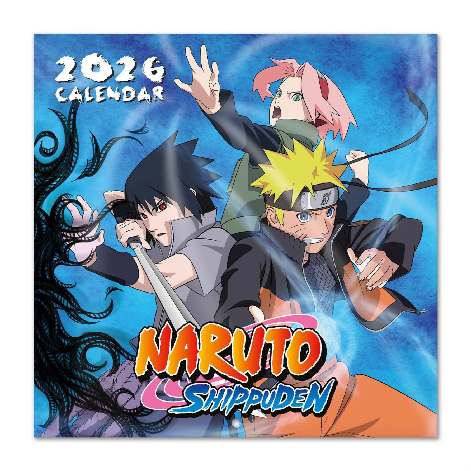Naruto Shippuden Wall Calendar 30x30cm Manga Anime Calendar Naruto