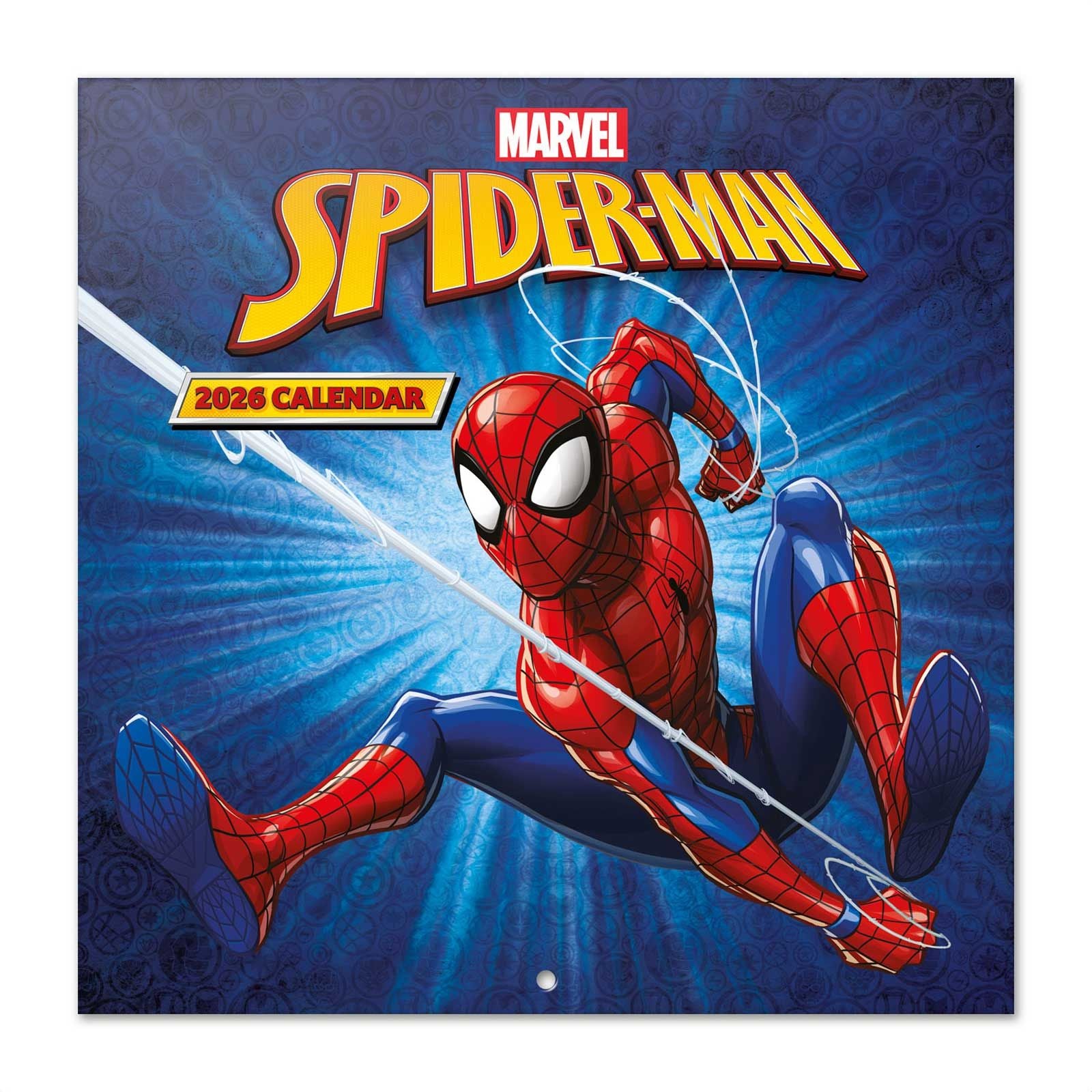 Marvel Spiderman Wall Calendar 30x30cm Teen and Kids Calendar Marvel