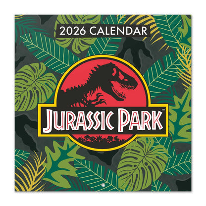 Jurassic Park Wall Calendar 30x30cm Kids and Adults Calendar Jurassic Park