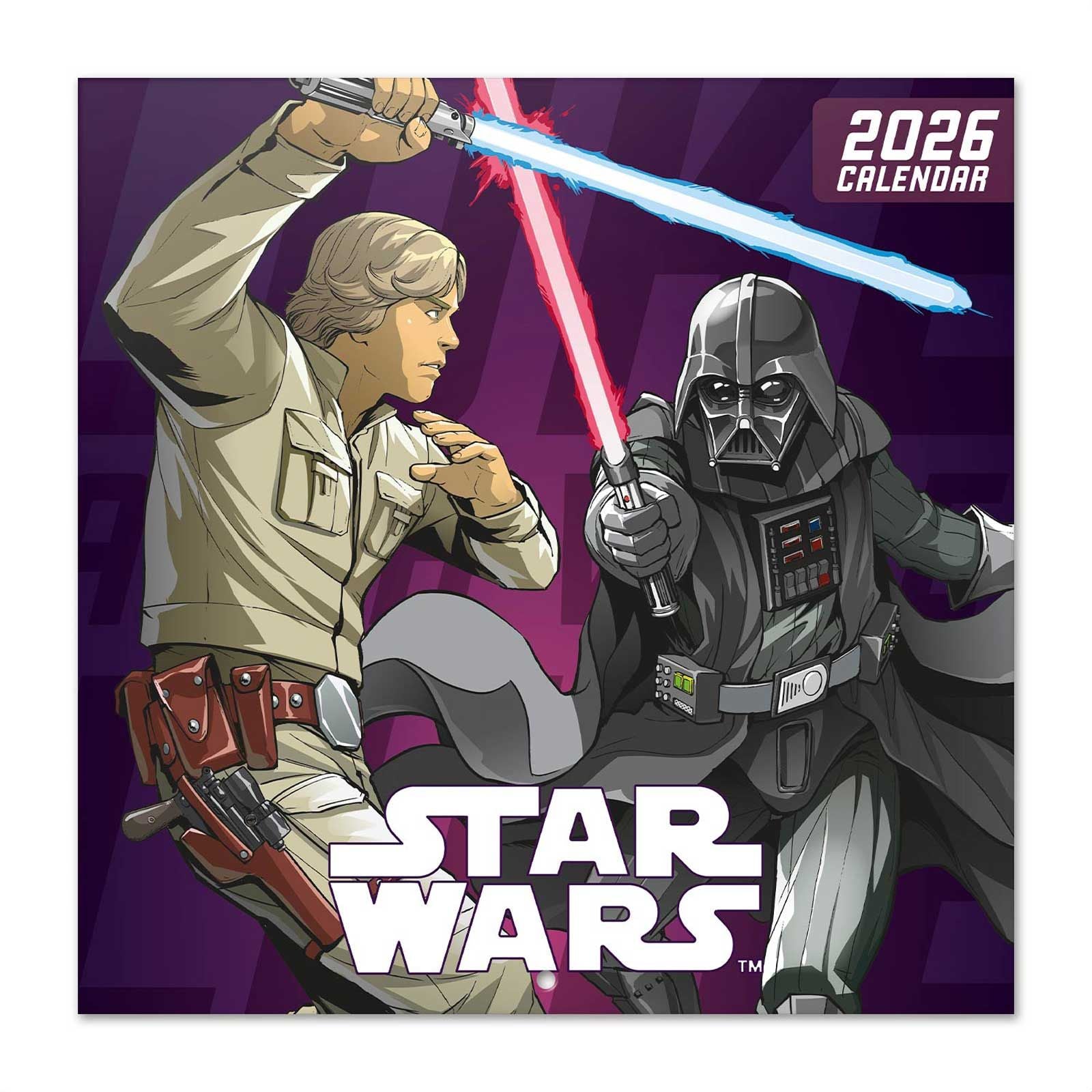 Star Wars Wall Calendar 30x30cm Calendar Star Wars