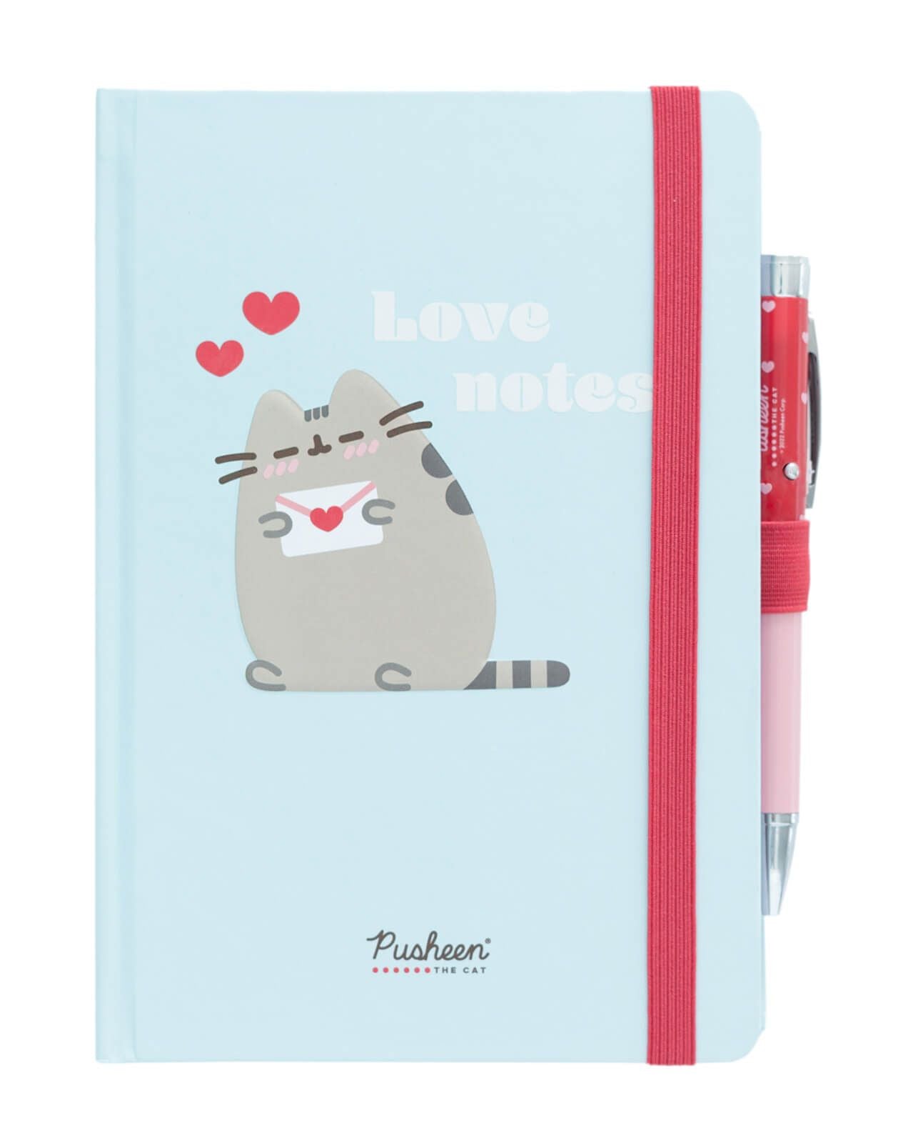 Pusheen Purrfect Love Hardcover Journal with Pen A5 Notebook Pusheen