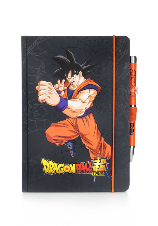 Dragon Ball Super Goku Hardcover Journal with Pen A5 Notebook 