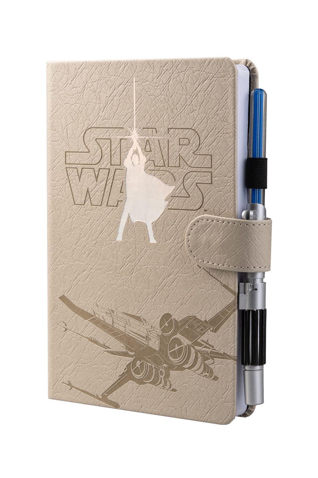 Star Wars Luke Skywalker Lightsaber Pen and A5 Journal  Notebook Star Wars