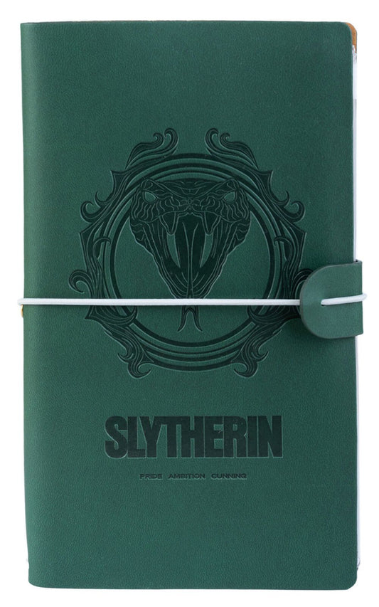 Harry Potter Slytherin PU Leather Travel Journal Cute Gifts Notebook 