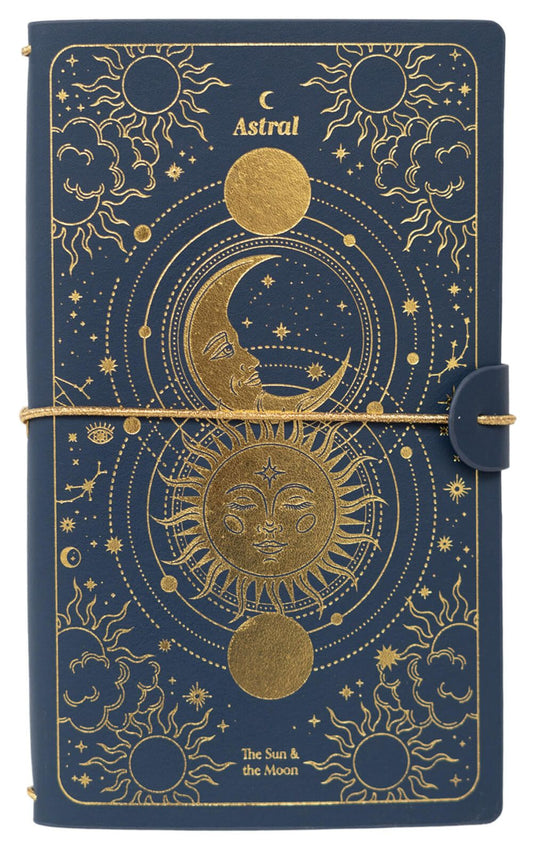 Astral PU Leather Travel Journal Cute Gifts Notebook 