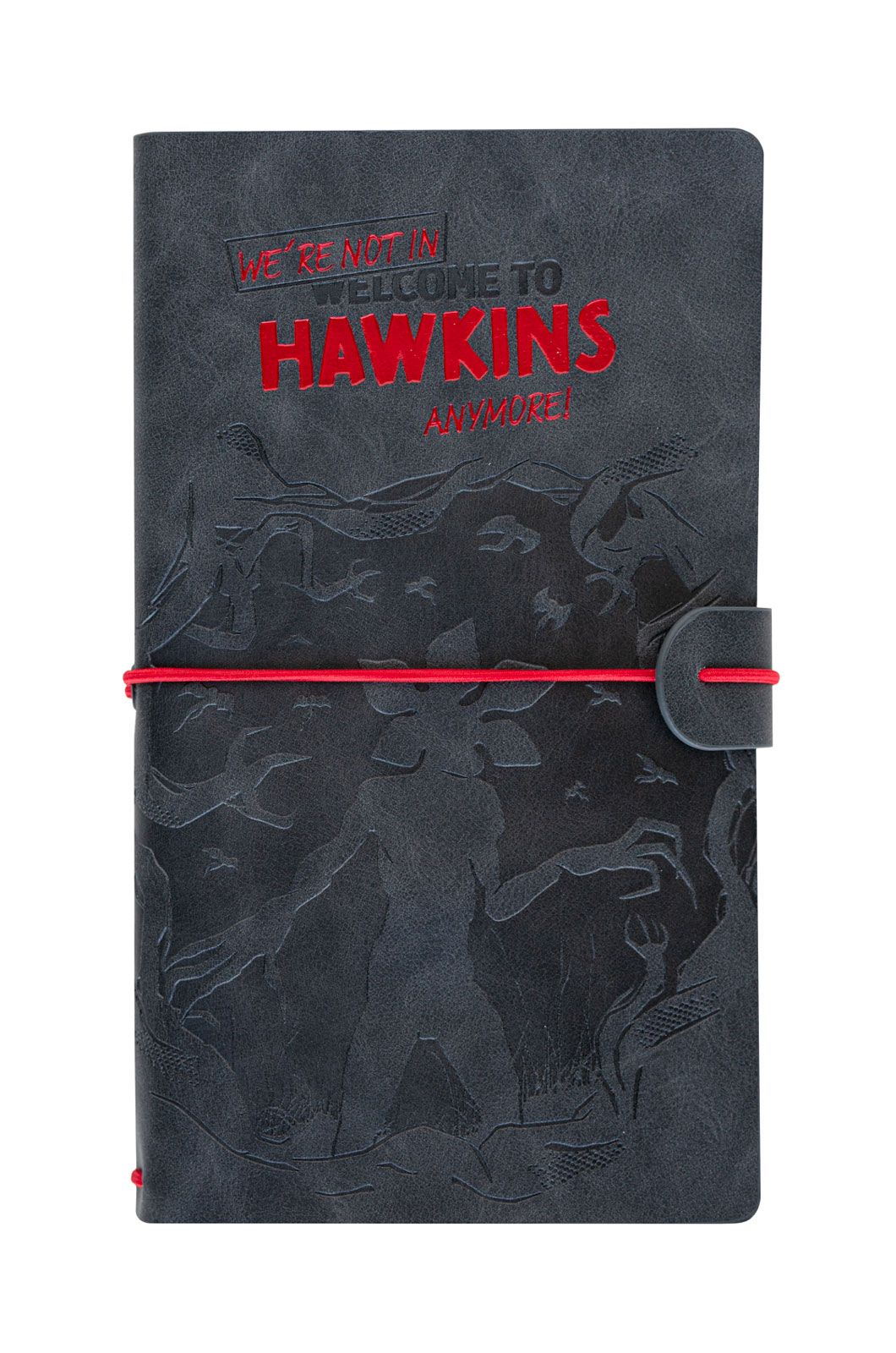 Cuaderno de viaje de cuero PU de Stranger Things