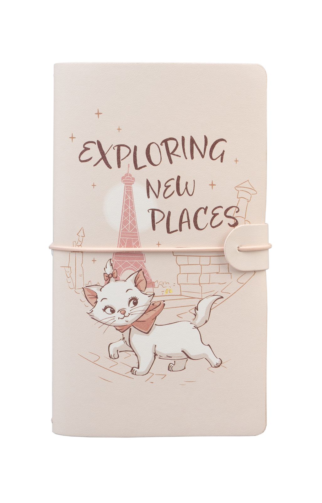 Disney Aristocats Bonjour Marie Leather Travel Journal Notebook Disney