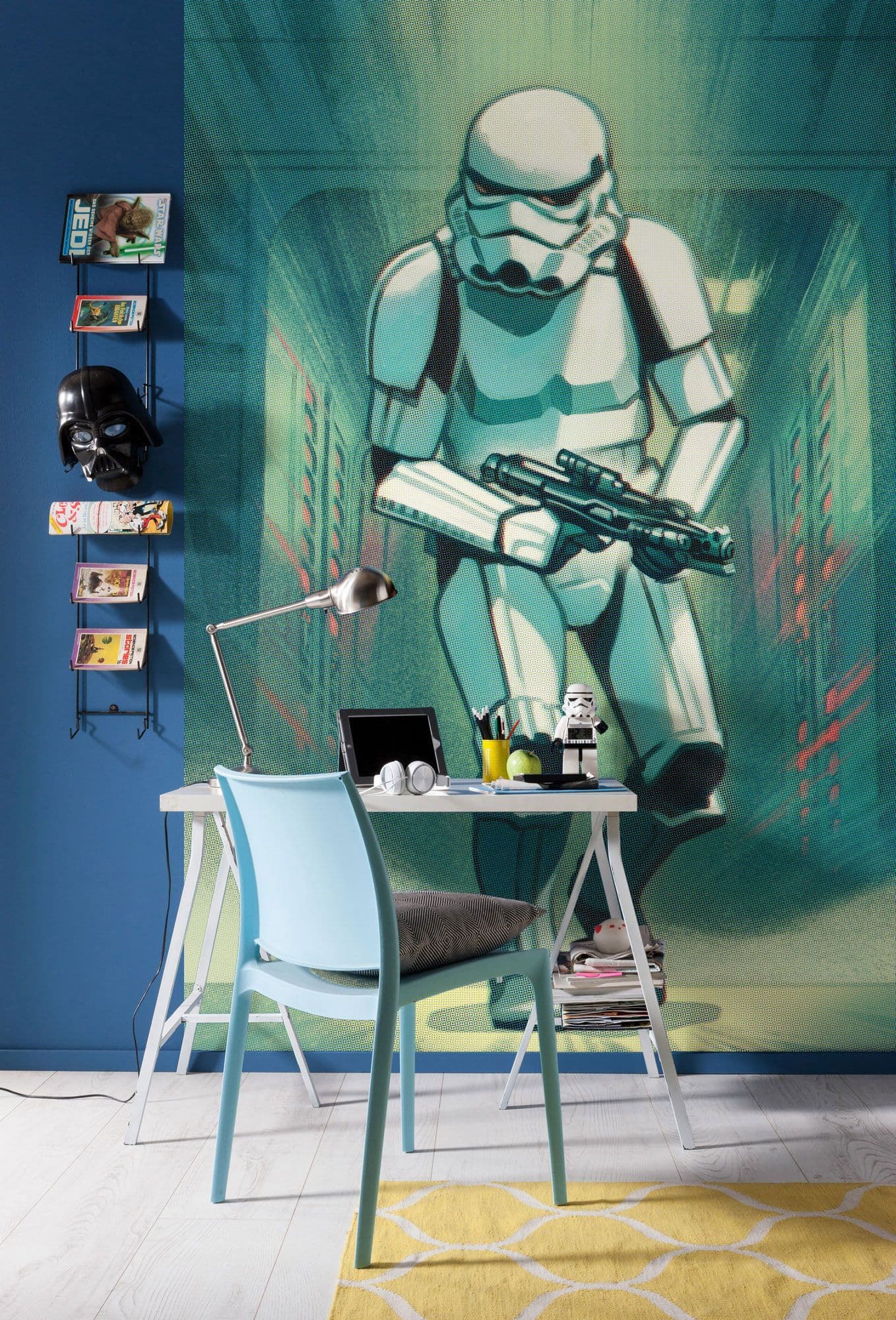 Mandalorian Stormtrooper  XL Non-Woven Wallpaper Mural Star Wars