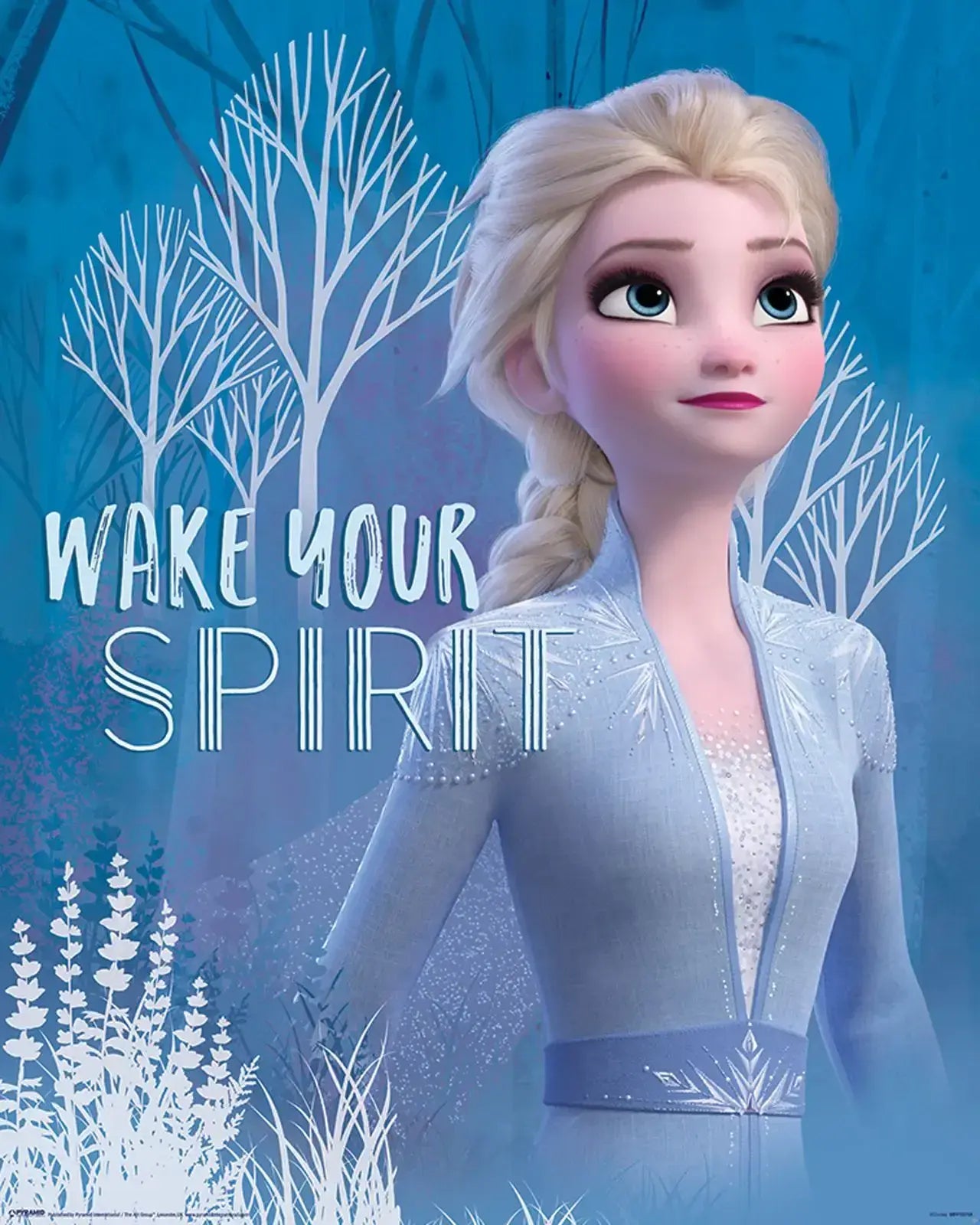 Disney Frozen 2 Wake Your Spirit Elsa Poster Disney