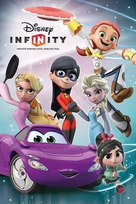 Disney Infinity Girls Poster Disney