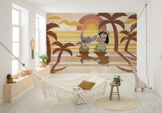 Disney Lilo and Stitch Hula Harmony Kids Bedroom Non-Woven Wallpaper Mural Disney