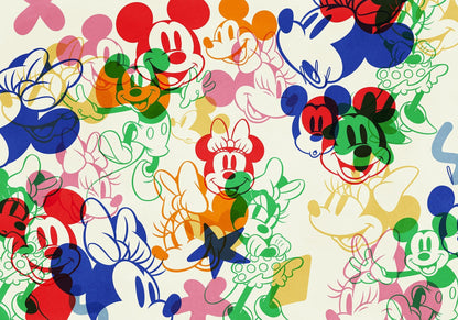 Disney Mickey Minnie Mixture Non-Woven Wallpaper Mural Disney