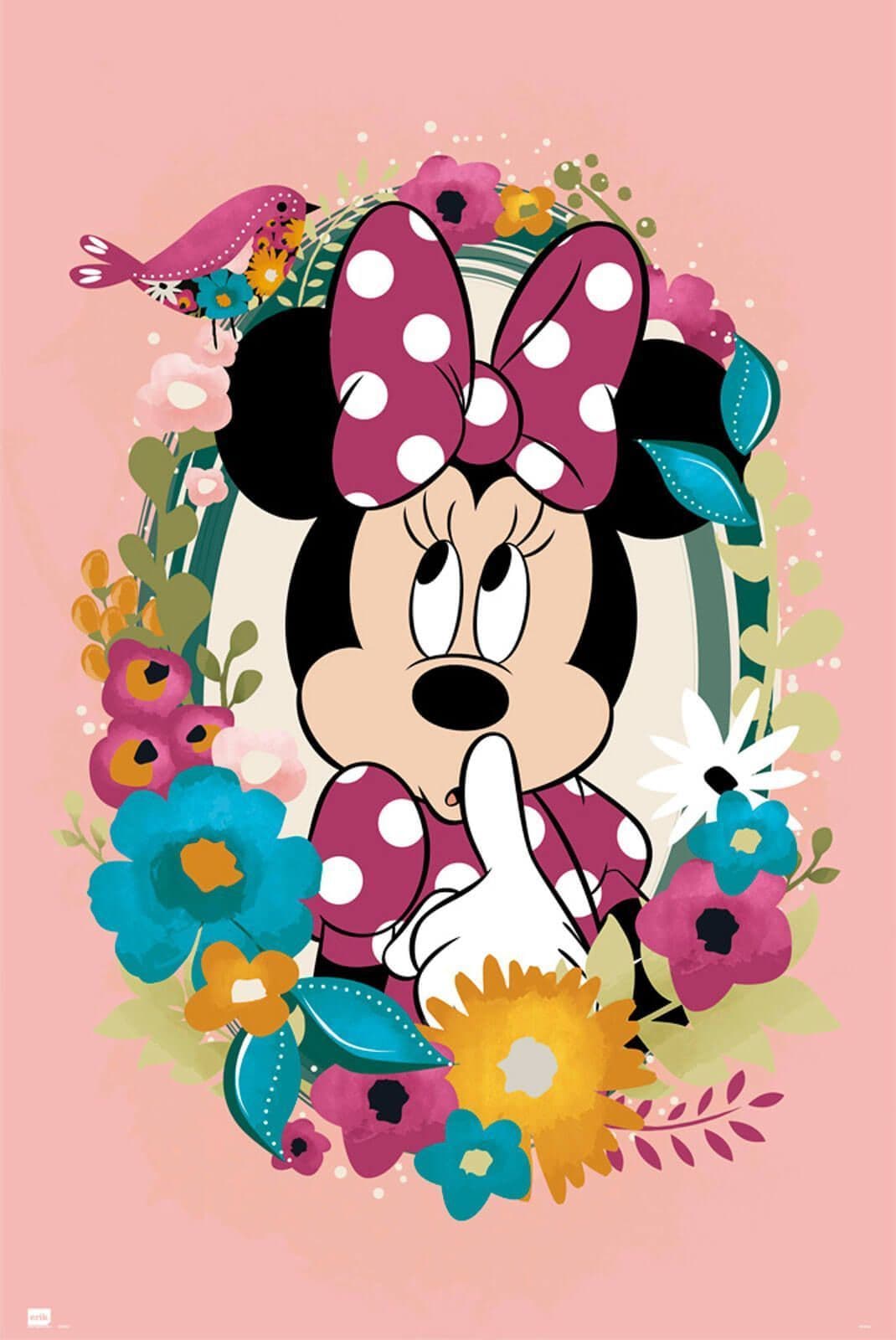 Minnie Mouse Portrait Poster Disney