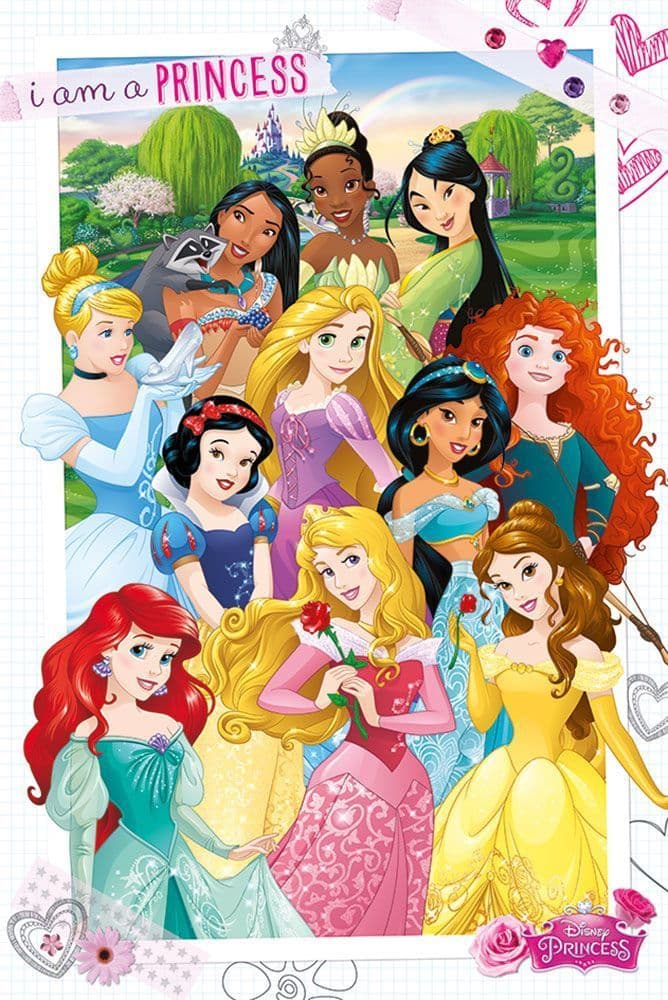 Dsiney Princesses Poster Disney