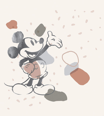 Mickey Mouse "Organic shapes" Non-Woven Wallpaper Mural Disney