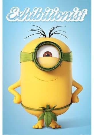 Exhibitionist Minions Poster Universal Pictures