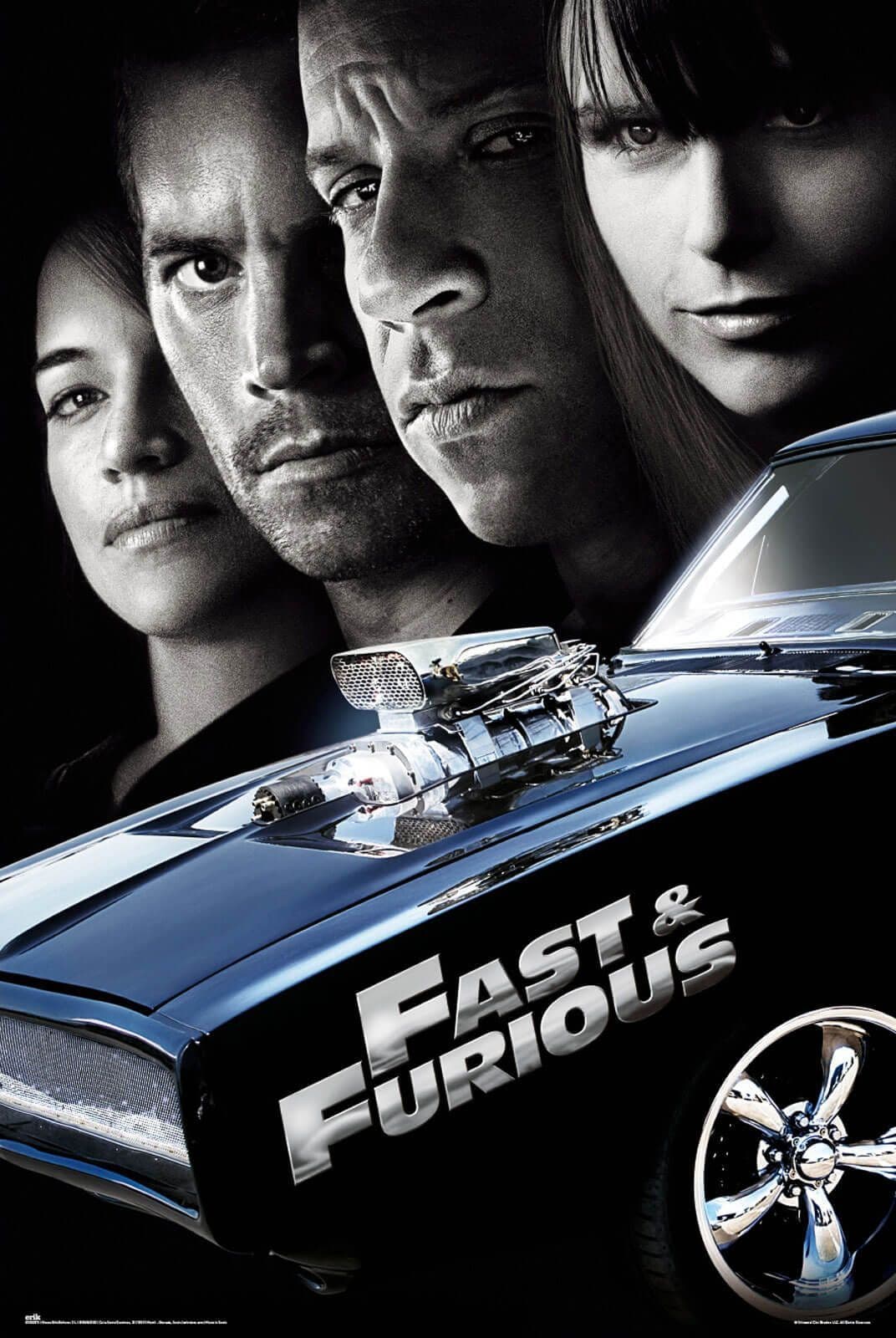 Fast and Furious 4 Poster 