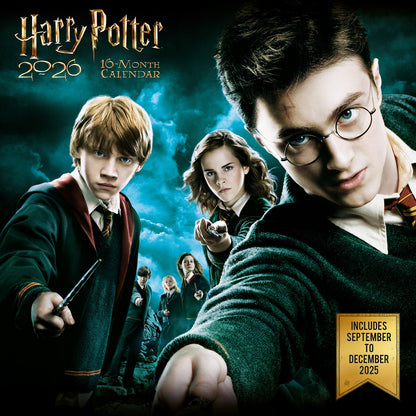 Harry Potter ONE SHEETS 2026 Calendar Harry Potter